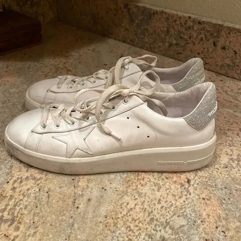 Golden Goose woman’s size 10 sneakers - Picture 2 of 14